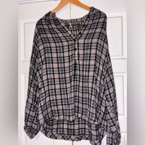 Plaid Free People Shirt